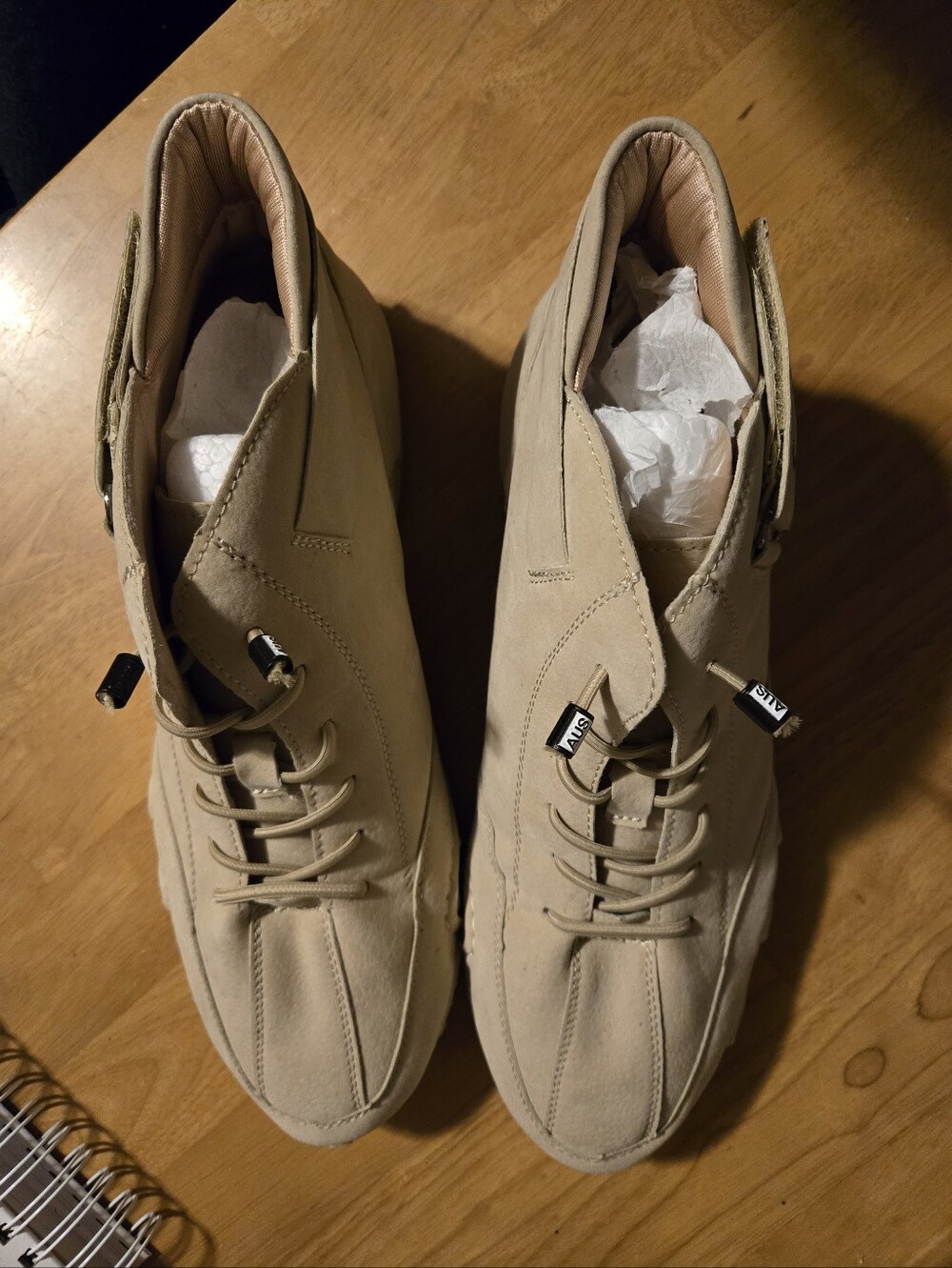 Daby Men’s Tan High Top Suede Boots